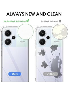 General Case Compatible with Xiaomi Redmi Note 13 Pro Plus 5G Case, Transparent Soft TPU Slim Case, Anti-Shock, Scratch, Resistant Fingerprint Anti-Drop Protective Case  - Image 5