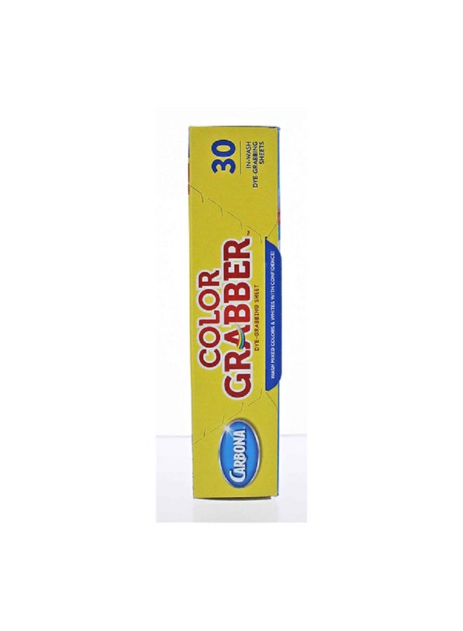 CARBONA 30-Piece Color Grabber Ultra Absorbent Microfiber Sheet White 11.5 x - Image 1
