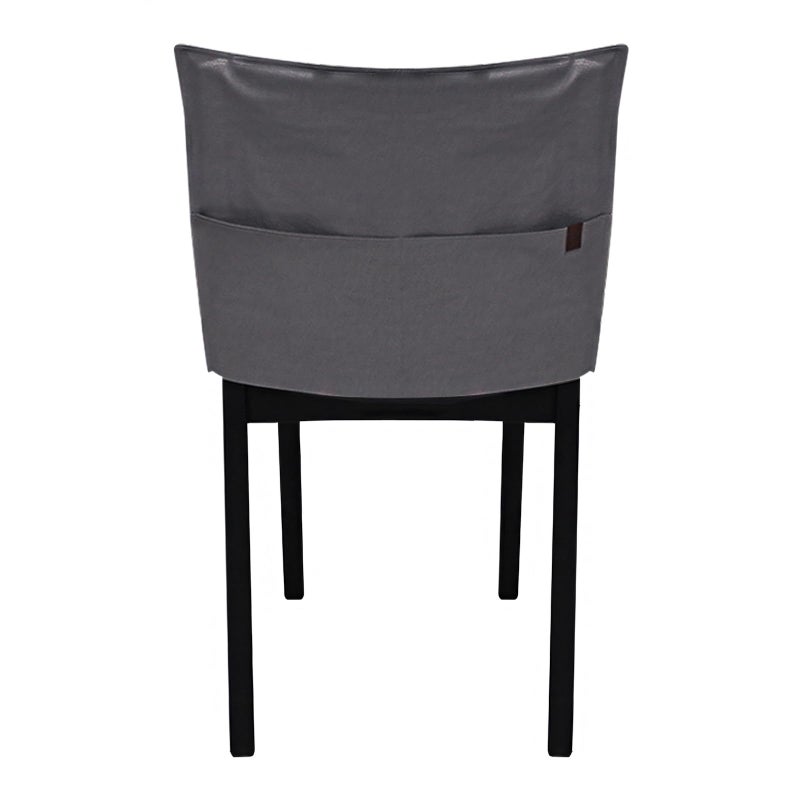 Muka Concise Style Living Room Chair Cover Home Chair Pocket Chair Back OrganizerDark GreyL
