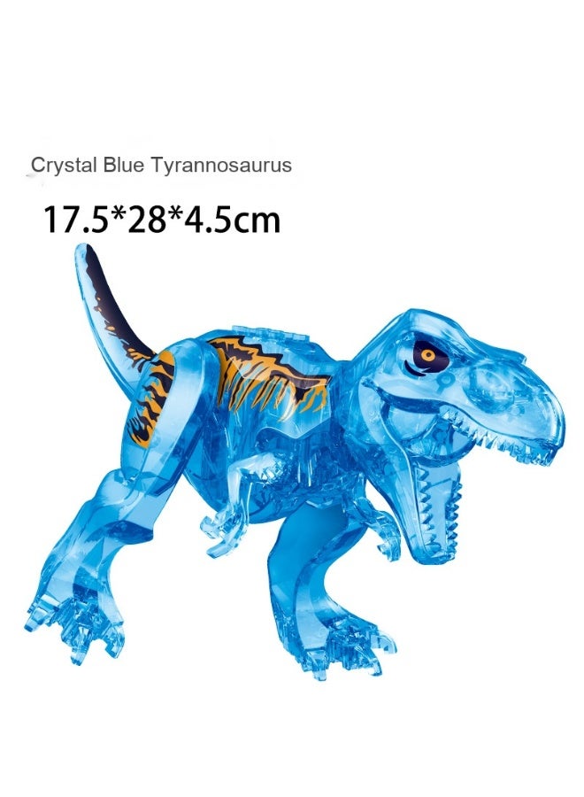 NIBEMINENT Jurassic Dinosaur Building Blocks - T. Rex and Baryonyx Set