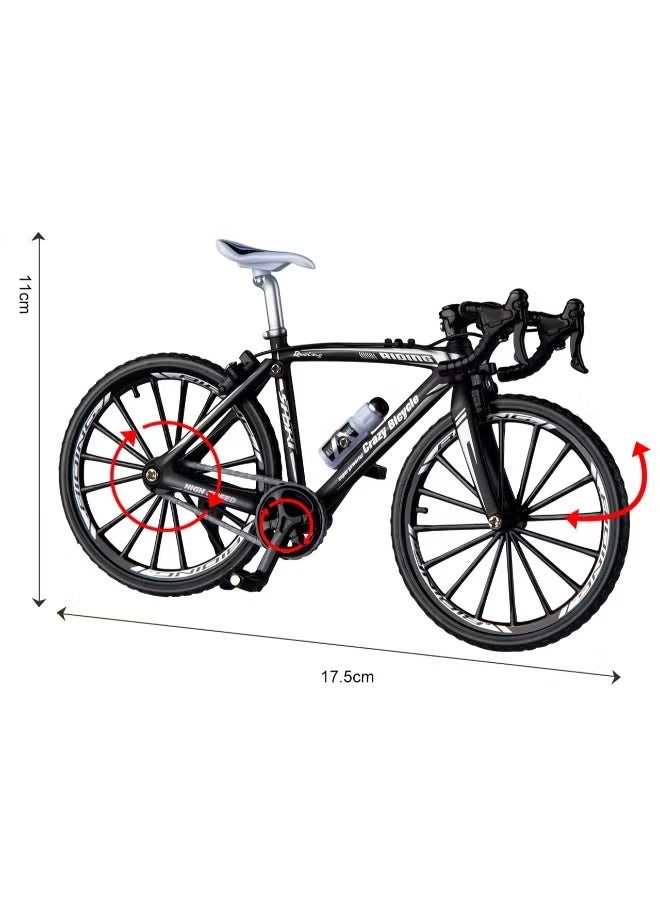 1:8 Scale Die-Cast Road Bike Model - Assorted Color Miniature Bicycle for Collectors, Dioramas, and Toy Vehicle Enthusiasts - Image 2