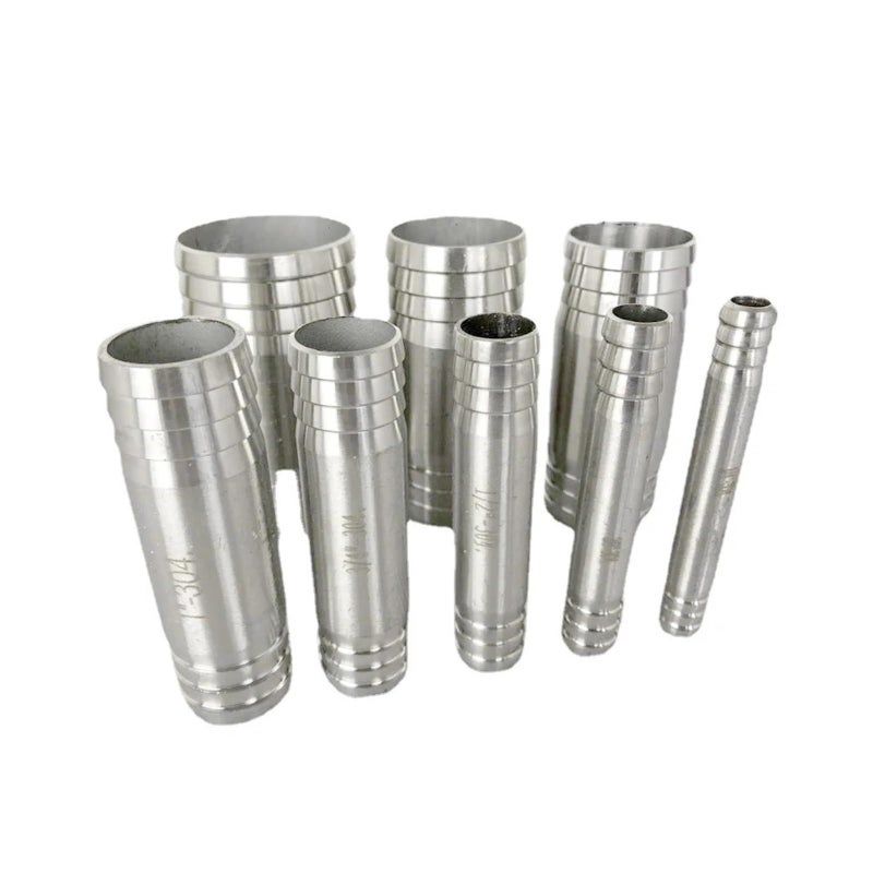 304 Stainless Steel Hose Barb Connector 16mm OD 250mm L Fitting Coupler Hosetail - Image 2