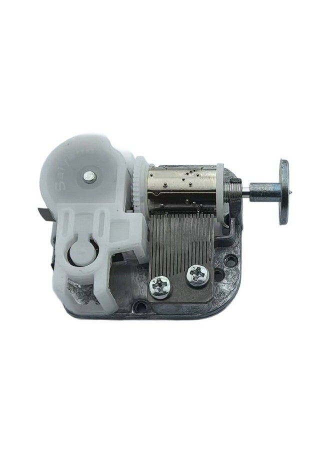Saiyang Ferris Wheel Music Box Music Box Movement With Threaded Shaft Pulley-Color:Music Movement + Inserted Mushroom Head-Size:Happy 036#