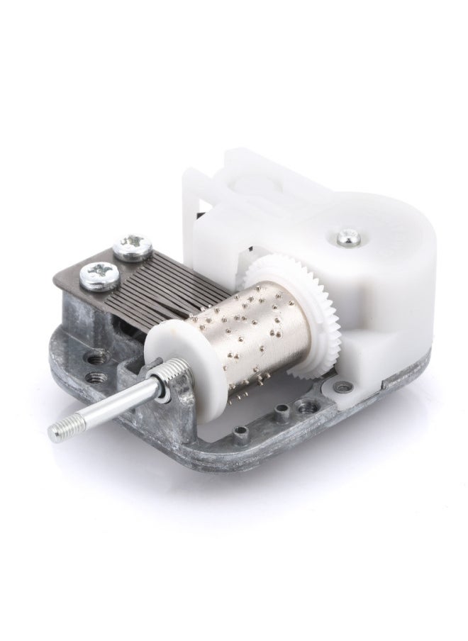 Saiyang Ferris Wheel Music Box Music Box Movement With Threaded Shaft Pulley-Color:Music Movement + Inserted Mushroom Head-Size:Happy 036#