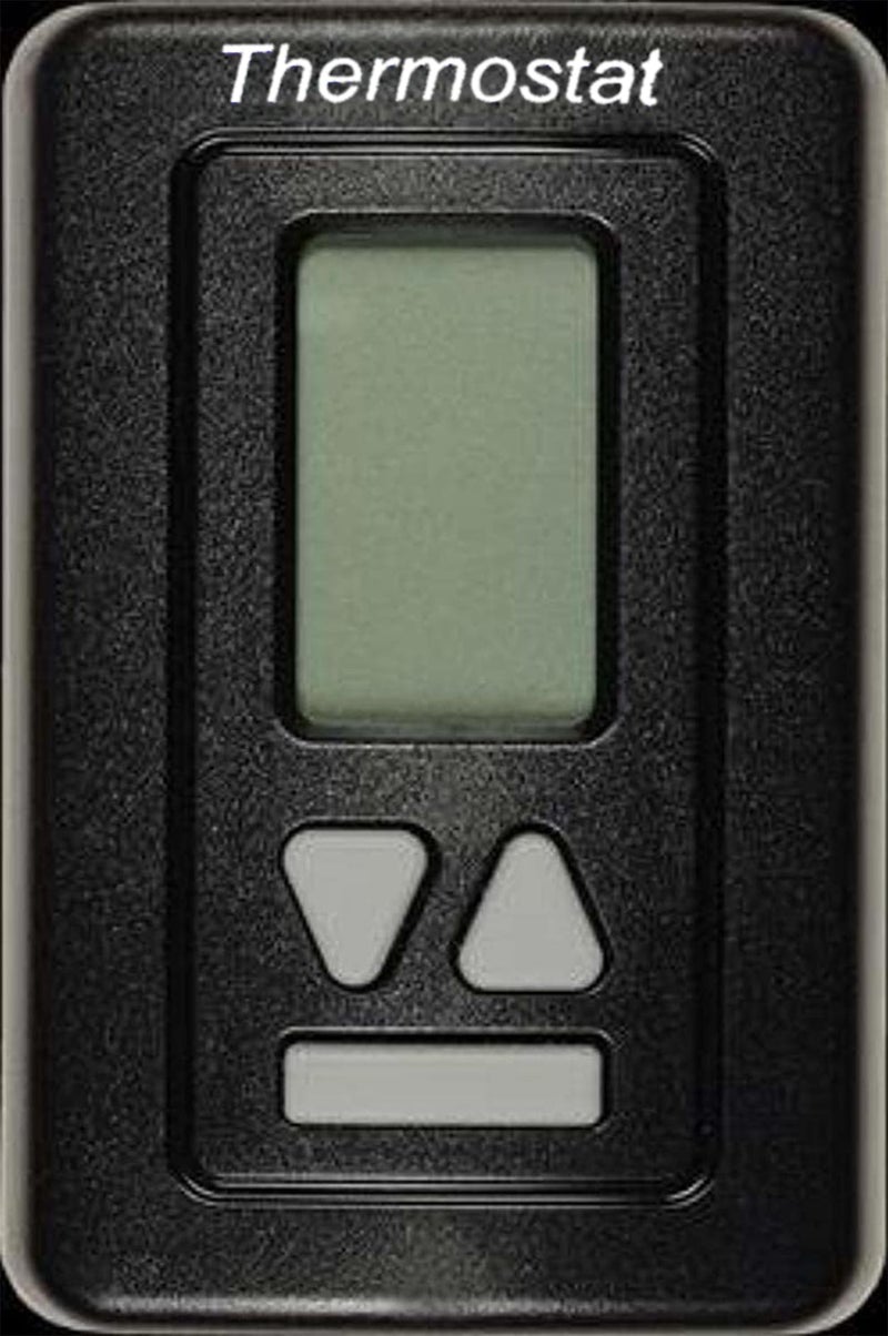 DEENGK RV Thermostat 94303382 12v,9430,Replacement Black Digital RV Thermostat Hot/Cool Compatible Machine 9430-338 - Image 1