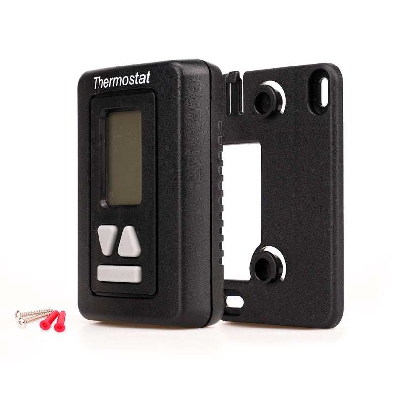 DEENGK RV Thermostat 94303382 12v,9430,Replacement Black Digital RV Thermostat Hot/Cool Compatible Machine 9430-338 - Image 2