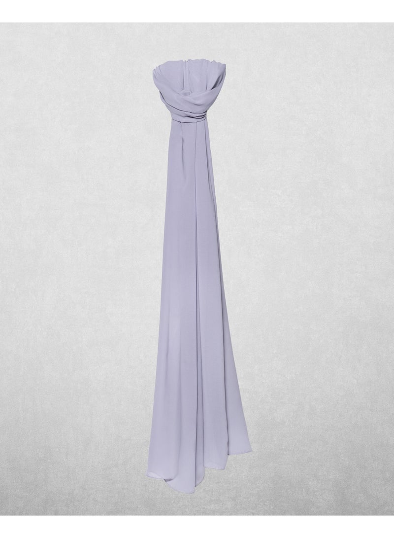 Overlay CHIFFON HEADSCARF - SILVER - Image 4