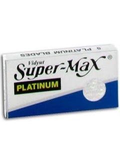 Supermax Super-Max Platinum Double Edge Blades, 5-Pak  - Image 3