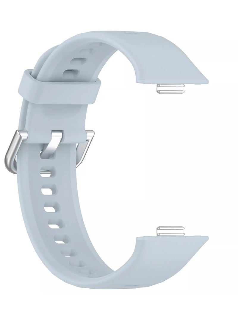 ووتش سوار معصم رياضي خفيف الوزن مخصص لساعة  هواوى فيت 3  باللون الرمادي الفاتح - Image 2