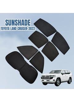 TOYOTA LAND CRUISER-2022 Car Sunshade All Side Sunshade UV and Heat Protection Front Back Sides Sun Shades High Quality
