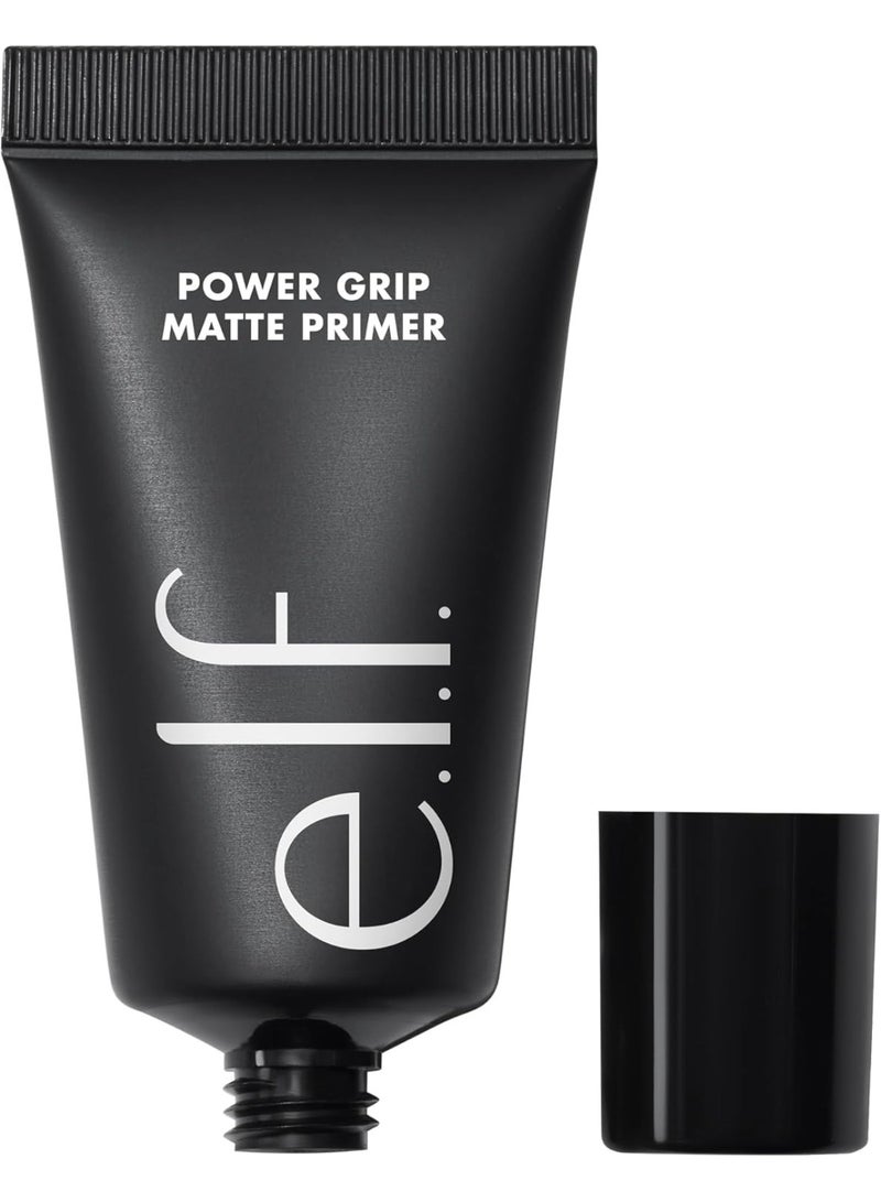 elf Power Grip Matte Primer Mini, Gel-Based & Hydrating Face Primer For Smoothing Skin & Gripping Makeup, Travel Size - Image 1