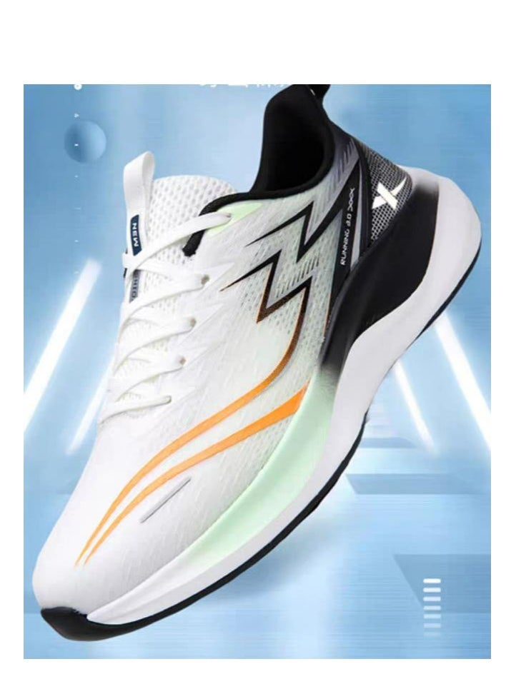 XTEP - Men's Mesh Ultra Light Carbon Plate Shock-Absorbing Racing Running Shoes - Image 1