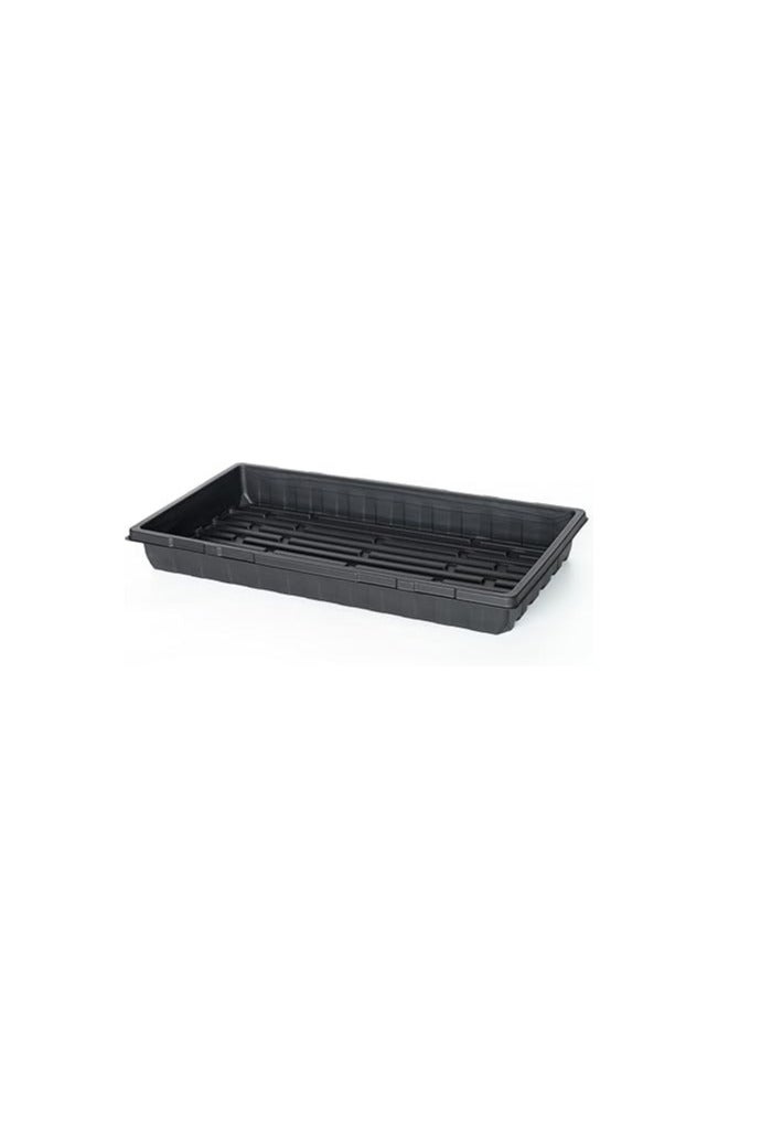 ILITING 5 Pack Microgreens Growing Tray, 11.22" W x 21.65" L x 2.28" H, Black, No Drainage Hole, Indoor/Outdoor, Vegetable & Microgreens - Image 3
