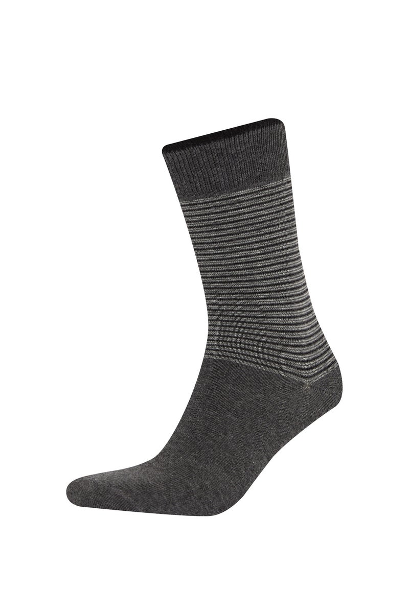DeFacto Man Man 5 Piece Cotton Long Socks - Image 5