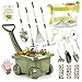 Dreamon Kids Gardening Tools Bug Catcher Kit 2in1 Outdoor Toys with Wheelbarrow and Bug House STEM Educational Toys for 3 Year Old Birthday Gifts Outdoor Gifts for Kids 35 - Image 2