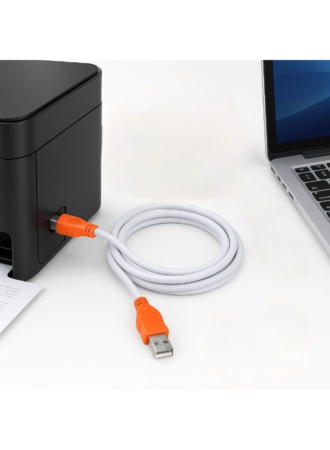 High-quality 5-meter USB A/B printer cable – for fast and stable connection to devices and printers - Image 3