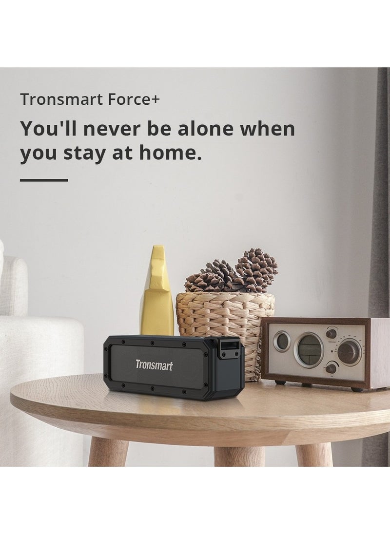 Tronsmart Bluetooth Speaker, Force + 40W Waterproof Wireless Portable Speakersr, 3D stereo, IPX7 Waterproof Bluetooth Speaker, Tri-Bass Effect, 15H Playtime, NFC, TWS, Party Speaker Indoor Outdoor - pzsku/Z4E4863930031757117D3Z/45/_/1732614096/2843fde0-995e-42fa-8f44-732f9482c926