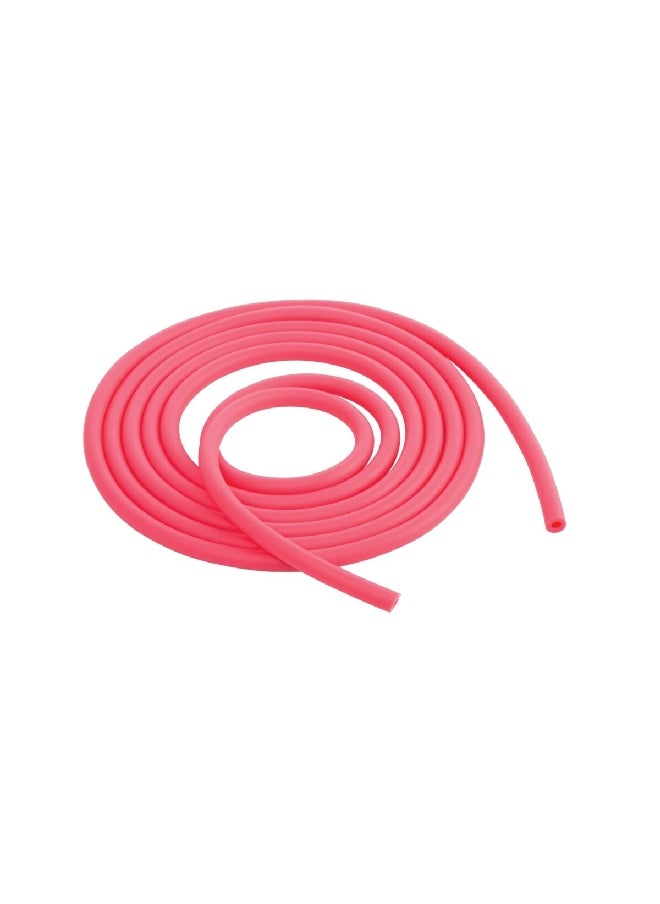 BODY SCULPTURE Foldable Design Enhanced Tensile Strength Exercise Rubber Tube Light Pink 300 cm BB-2001PK-B  - Image 2