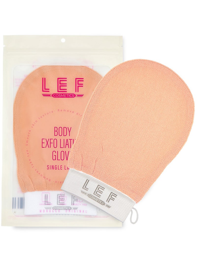 LEF The Korean Glove to Exfoliate Skin with a Single Layer | ORANGE - Image 1