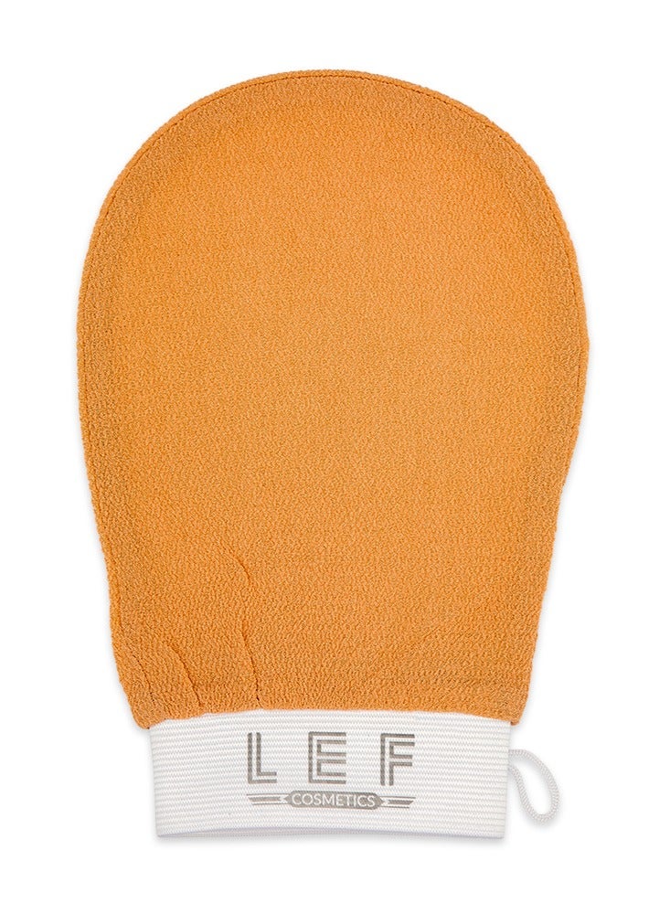 LEF The Korean Glove to Exfoliate Skin with a Single Layer | ORANGE - Image 3