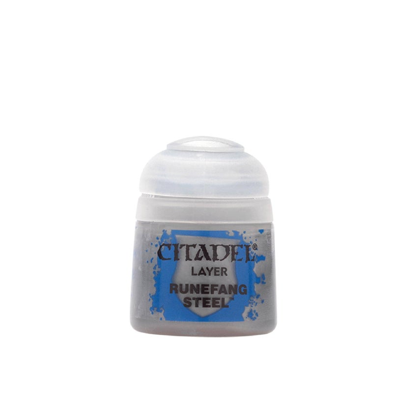 Citadel Warhammer Layer Paint Runefang Steel 12ml - Image 1