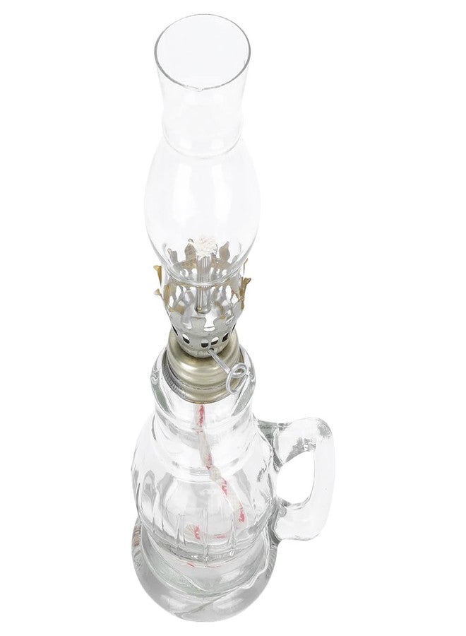 آرتي بيتر مصباح كيروسين عتيق الطراز من ARTIBETTER بفتيلة طولها 15 سم، مصباح زيت عتيق لتزيين المنزل وحفلات الزفاف والإضاءة المحيطة - Image 1