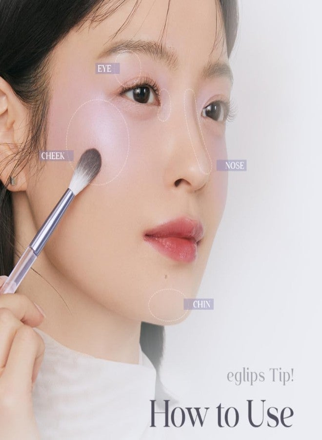 EGLIPS Everglow Highlighter - Radiant Glow Soft Jelly Texture Shimmer Powder Lightweight Longlasting Buildable & Blendable Smooth Silky Finish Daily Korean Face Makeup (03 REFLECTOR, 0..17 oz) - Image 4