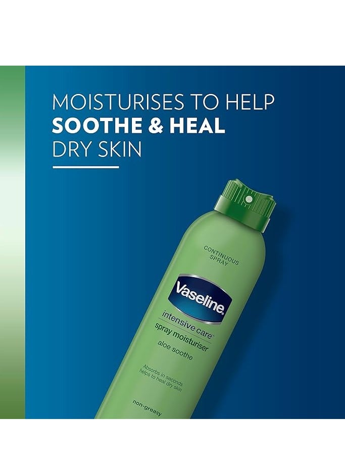 فازلين مرطب بخاخ مهدئ بالصبار للعناية المركزة 190 مل - Image 2