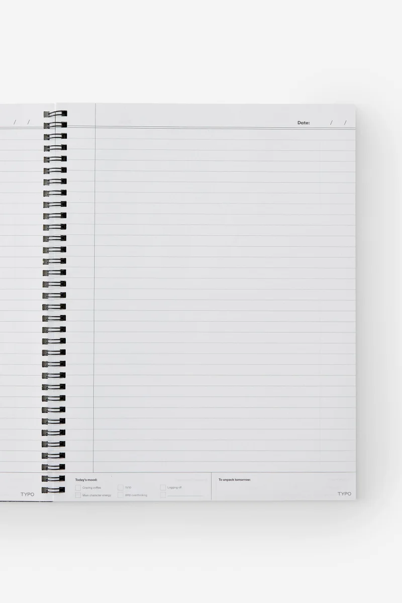 Typo A4 Spinout Notebook V2