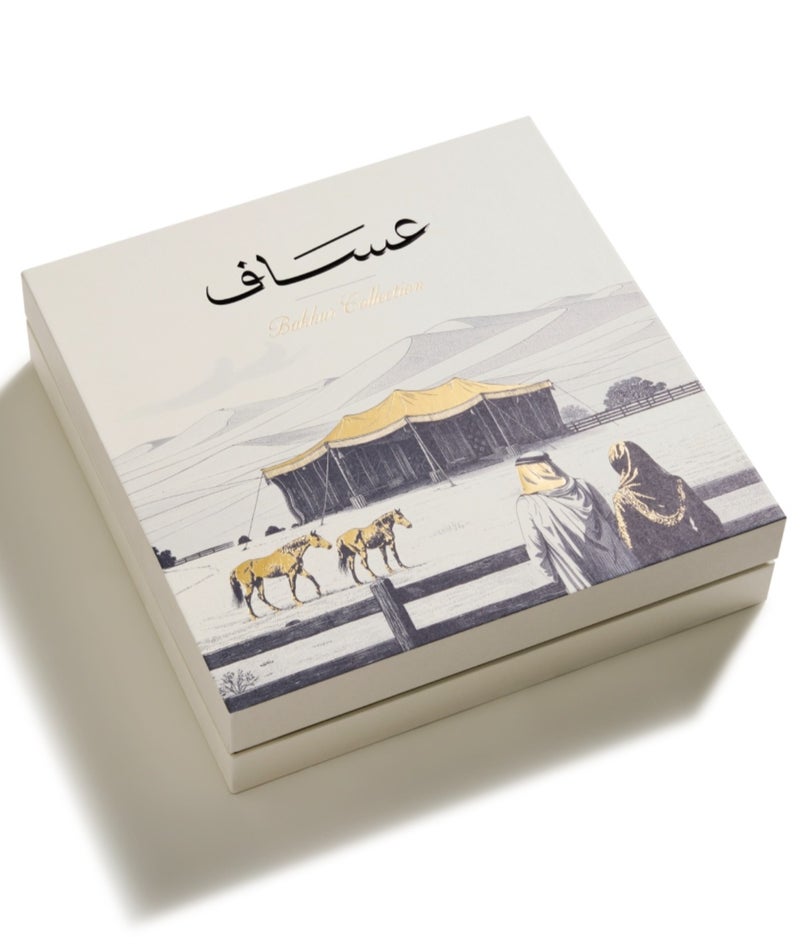عساف مجموعة بخور عيد عساف - 340 مل - Image 3