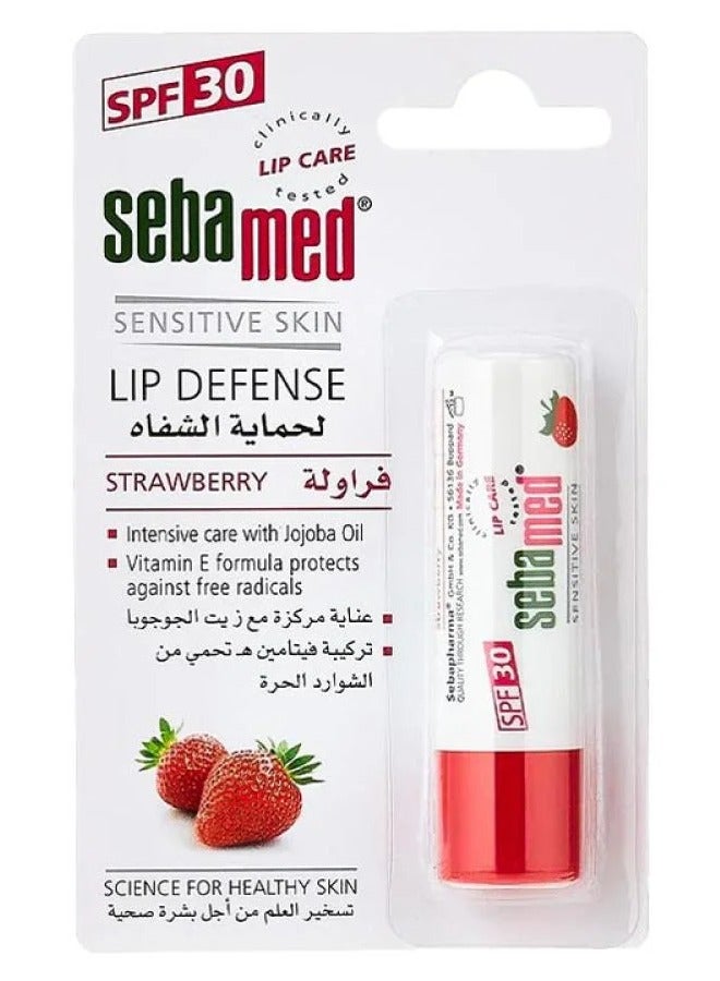 سيباميد مرطب شفاه بنكهة الفراولة للبشرة الحساسة عامل حماية من الشمس ٣٠ - ٤.٨غرام