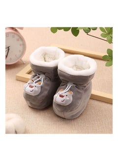 Loquat Suitable For Baby Warm And Comfortable Cotton Shoes 