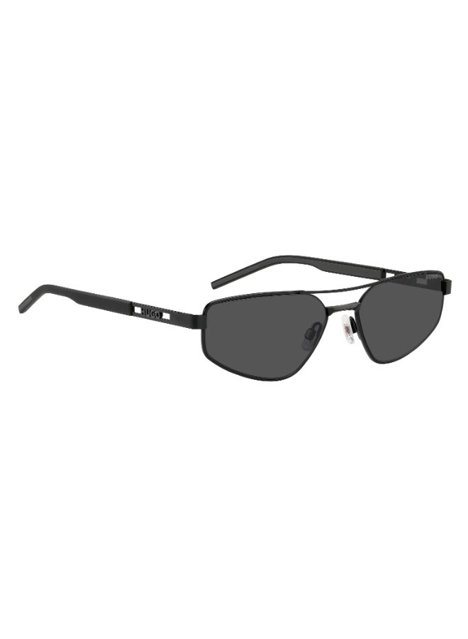 HUGO HG 1414/S Sunglasses Black Rectangular - Image 2
