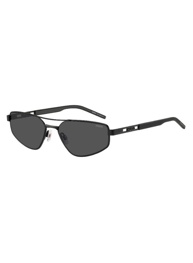 HUGO HG 1414/S Sunglasses Black Rectangular - Image 1