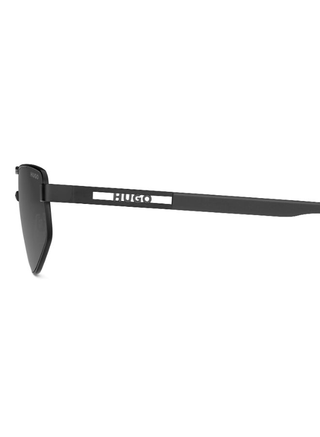 HUGO HG 1414/S Sunglasses Black Rectangular - Image 4