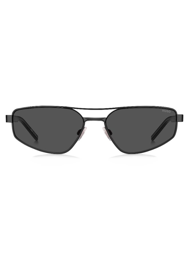 HUGO HG 1414/S Sunglasses Black Rectangular - Image 3