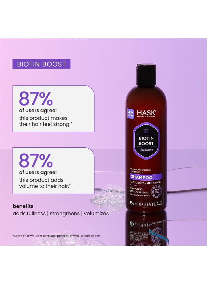 HASK Biotin Boost Thickening Shampoo 1L  - Image 5