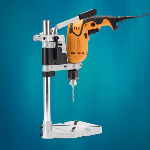 XDLB XDLB Universal Bench Aluminium base Clamp Drill Press Stand Workbench Repair Tool for Drilling TOP Bench Drill Press Stand Drill Press Stand Drill not Included  - Image 1