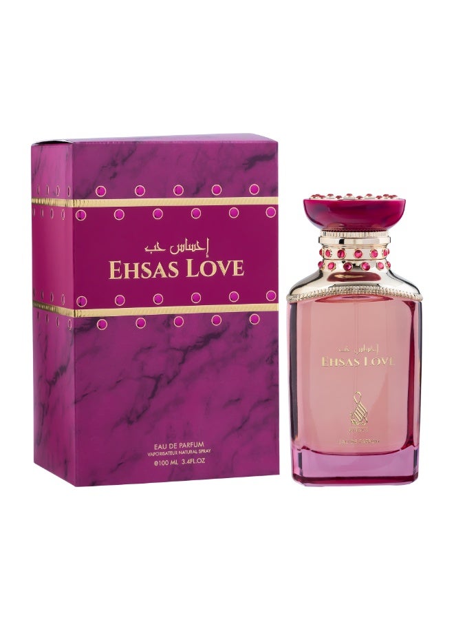 Risala Elite Ehsas Love Oud Eau De Parfum For Woman 100ml, Perfume For Women, Long Lasting Luxury Premium Fragrance For Her, Floral Gourmand Scent With Candied Lemon, Panacotta, And Vanilla - Image 3