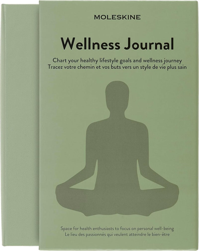 Moleskine 13 x 21 cm Wellness Journal, Theme Notebook with Hardcover - Image 1