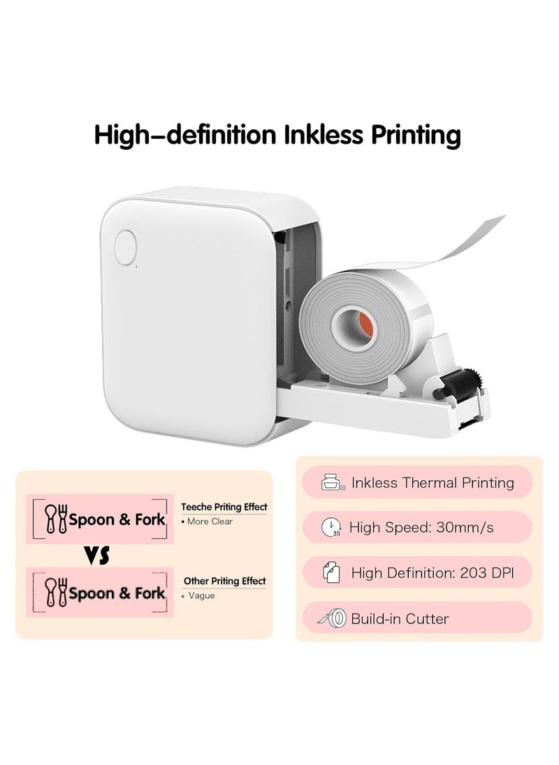 General - Mini Label Maker, Bluetooth Label Maker with Tape, Waterproof Labels with Multiple Templates, Label Maker for Organisational Offices Homeschools - Image 1