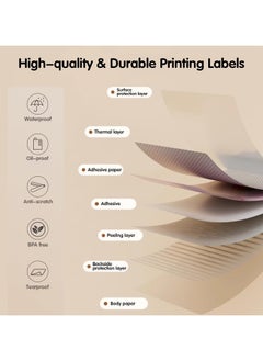 General Mini Label Maker, Bluetooth Label Maker with Tape, Waterproof Labels with Multiple Templates, Label Maker for Organisational Offices Homeschools  - Image 4
