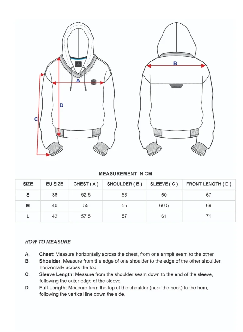 Theodore  The Midnight Blue Prestige Hoodie for Men | Best Price UAE