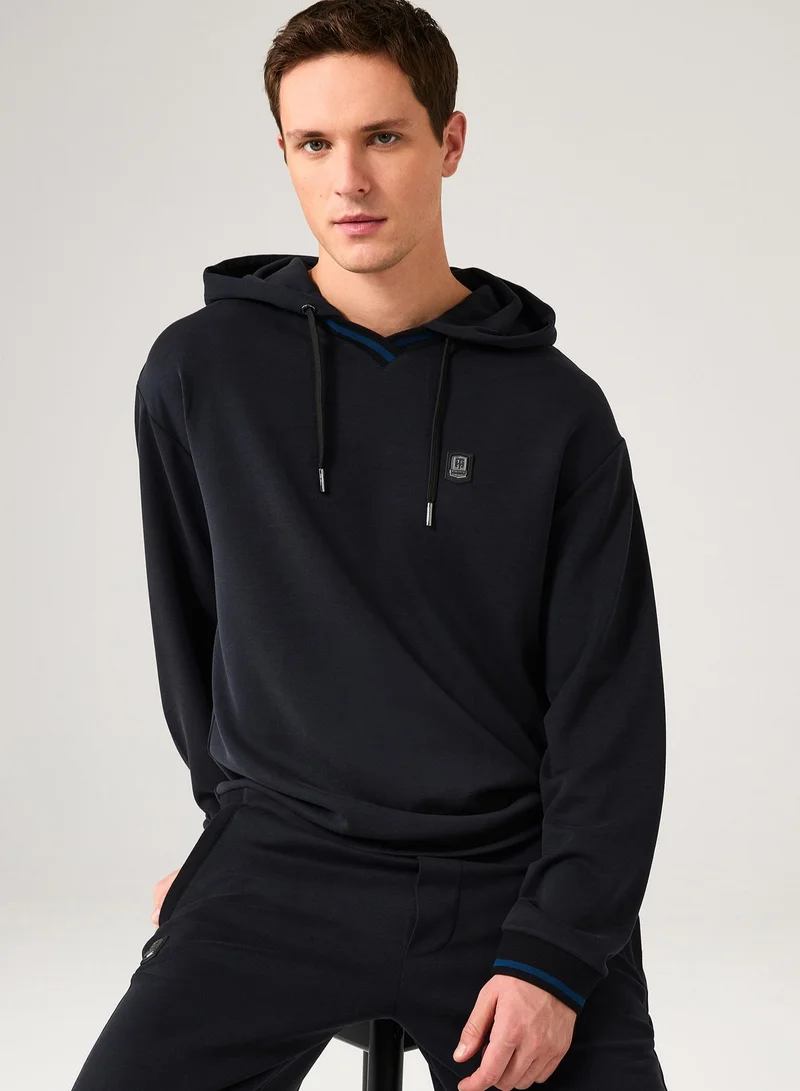 Theodore  The Midnight Blue Prestige Hoodie for Men | Best Price UAE