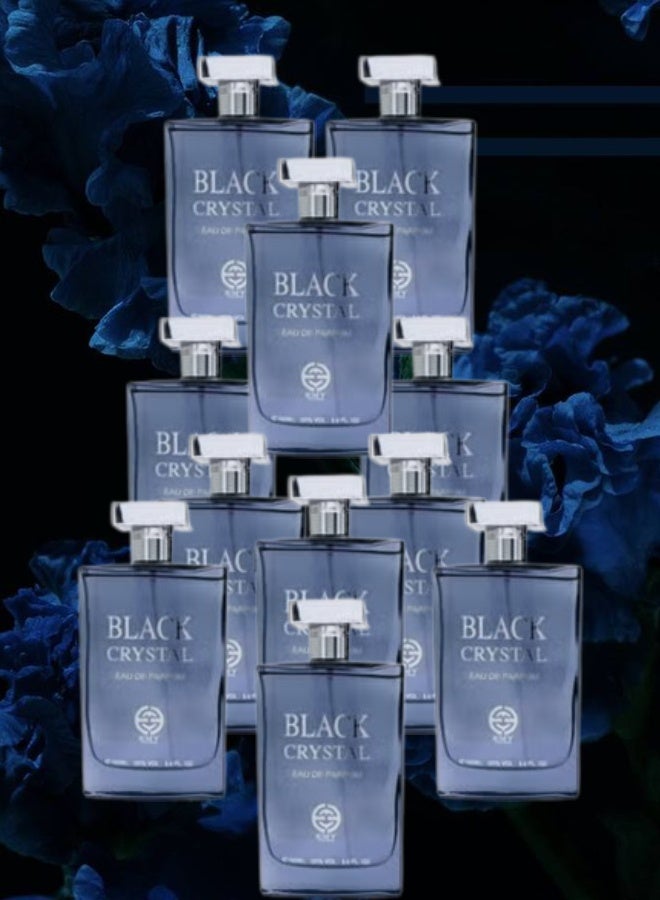 EMY 11 Pieces Black Crystal Perfume 100ML - Image 1
