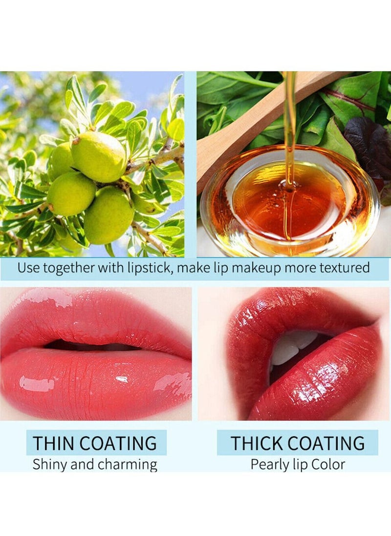 lakerain 2 Pcs Lip Injection Extreme Lip Plumper Enhancing Plump Effect For Softer Bigger Fuller Lips Clear Natural High Shine Finish Hydrating and Reduce Fine Lines Healthy Lip Plumping Enhancer  - Image 4