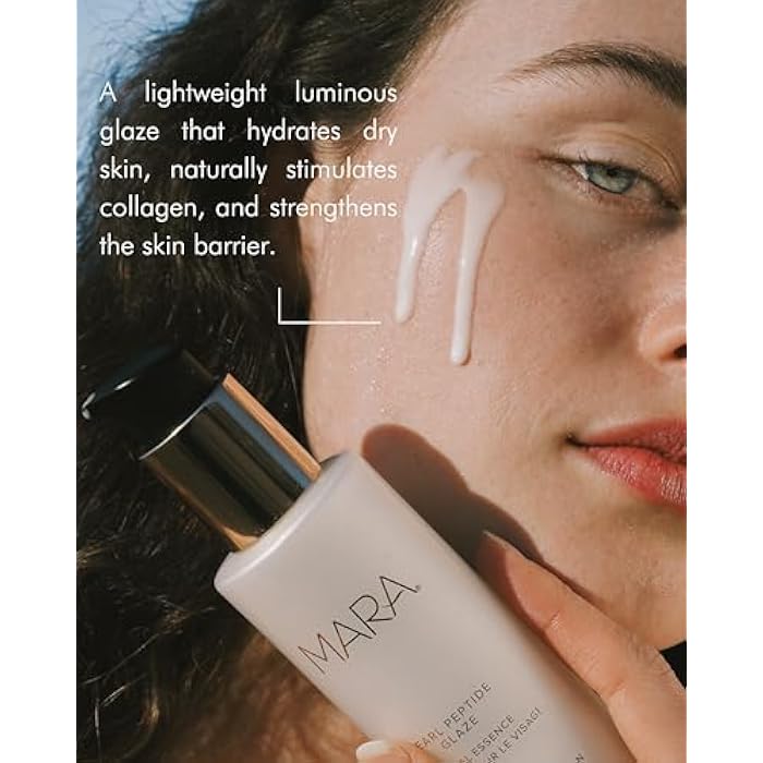 MARA - Pearl Peptide Glaze 3-in-1 Essence Toner Serum for Hydration & Redness | Prep Step to Plump + Hydrate Skin, For All Skin Types (3.38 fl oz | 100 ml) - Image 3