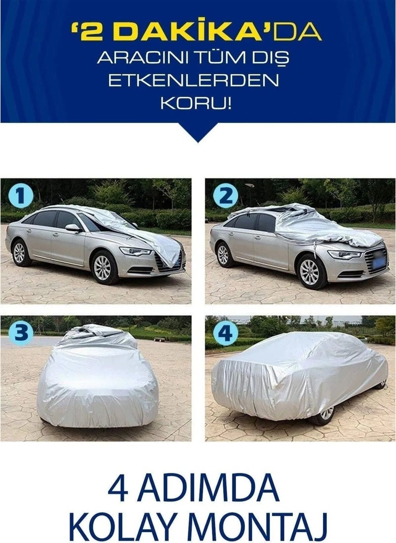 Breen - Auto Cover, Car Cover, Water and Sun Proof Car Tent Compatible with Nissan Ariya Concept - Image 1
