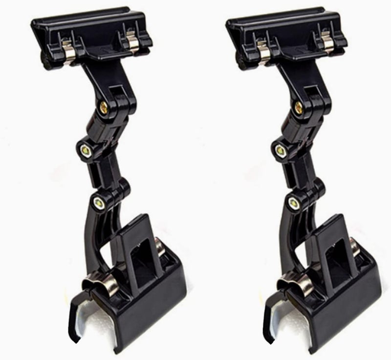 TreochtFUN Adjustable Document Holder for Typing, Rotatable Paper Copy Holder Clip,Handy Artist Supplies Clamp,Computer Typing Proofing Folder.(2 Packs) - Image 1