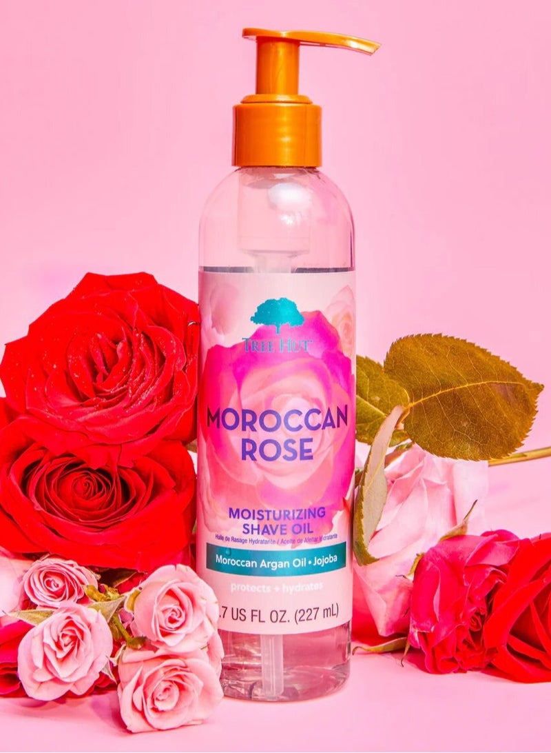 تري هت زيت الحلاقة المرطب بالورد المغربي227ملي - Image 3